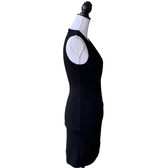 LULU’S COCKTAIL HOUR BLACK WRAP DRESS - Picture 4 of 16